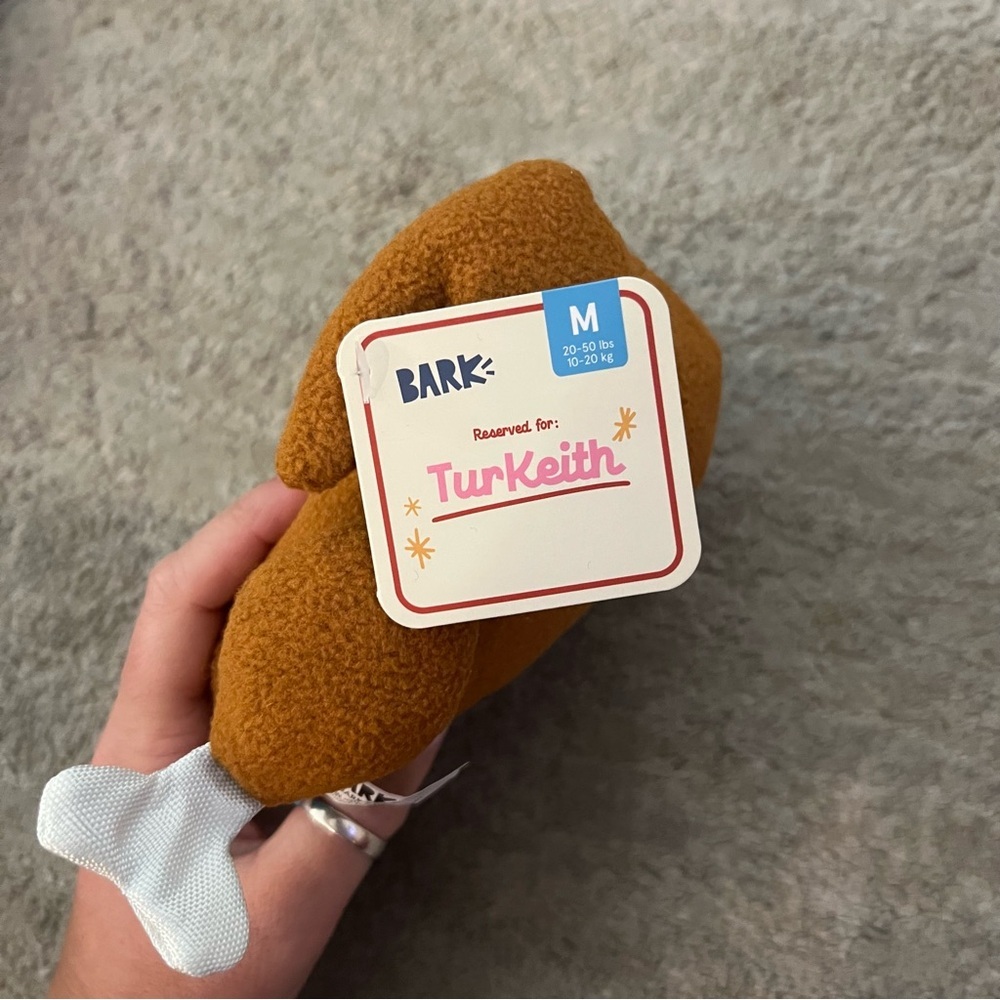 NWT Barkbox Turkeith Dog Toy - Picture 8 of 11